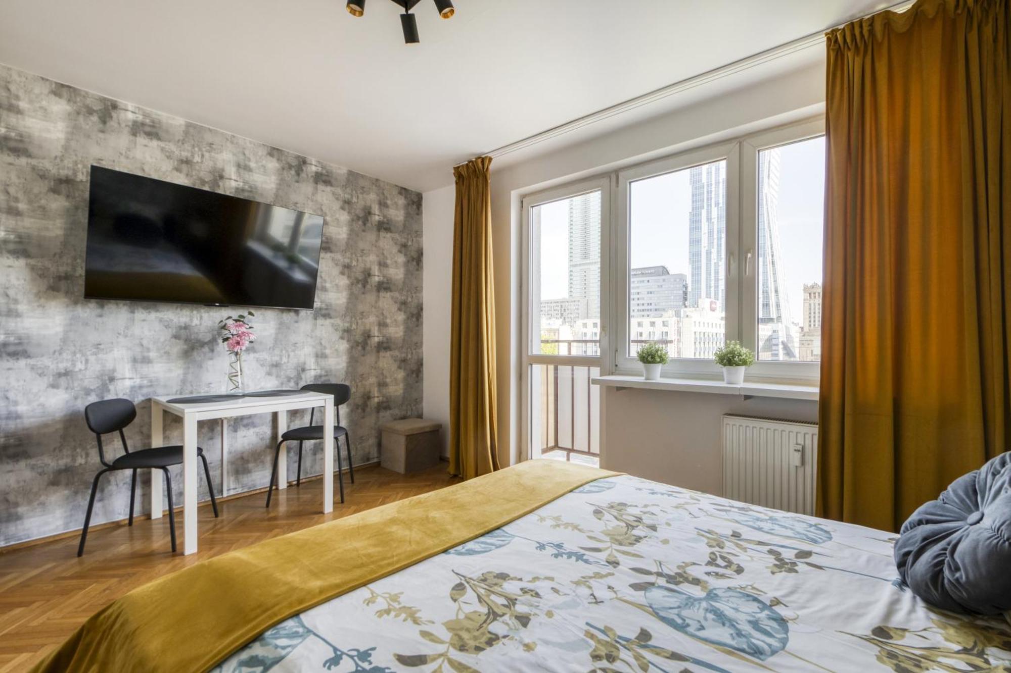 Super Central, Amazing View! 55"Smart Tv & Fast Wifi Βαρσοβία Εξωτερικό φωτογραφία